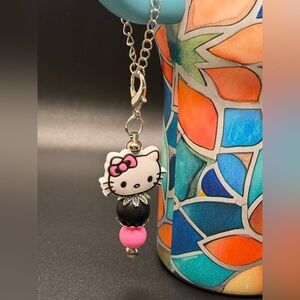 Hello Kitty Water Bottle or Backpack Charm
